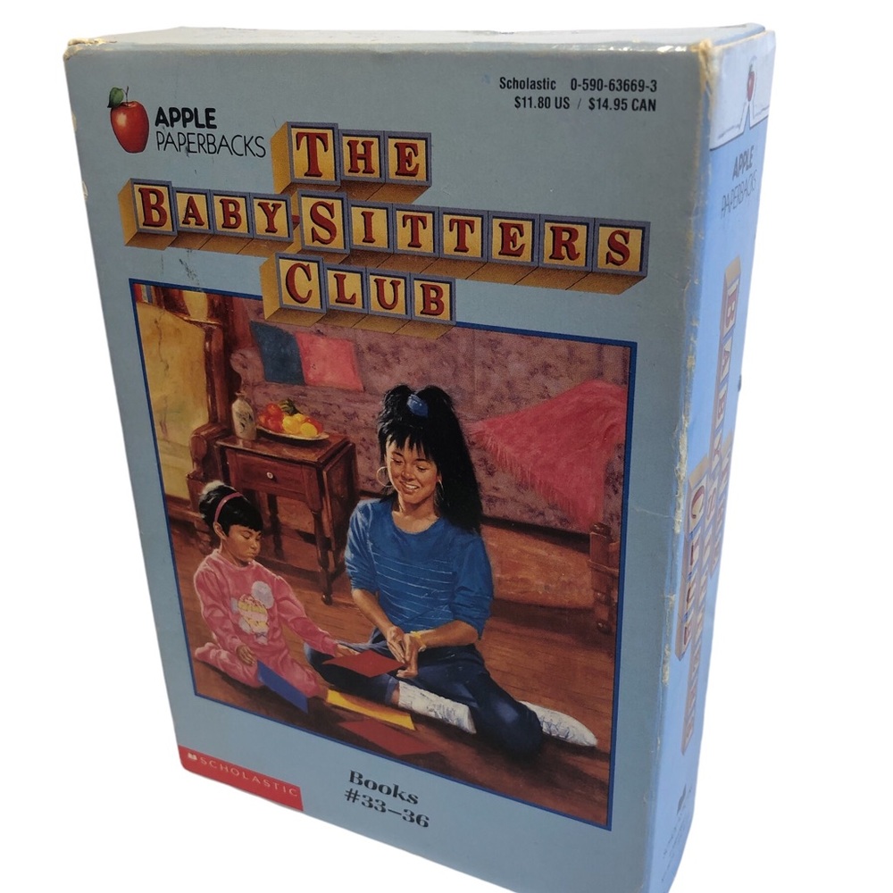 Apple Paperbacks The Baby-Sitters Club Books #33-36 Vintage 1990